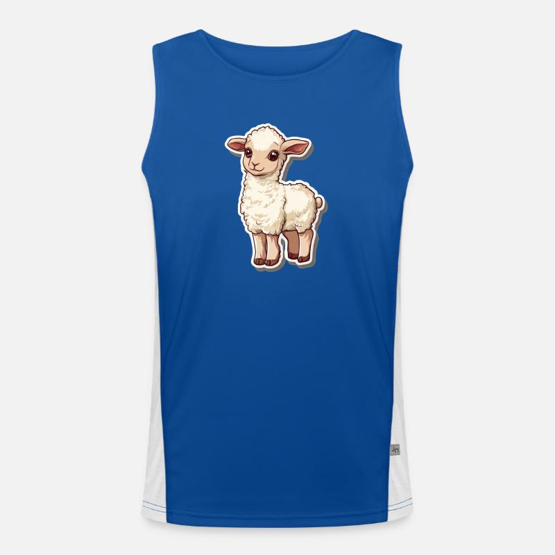 Sheep Men's Functional Contrast Tank Top 