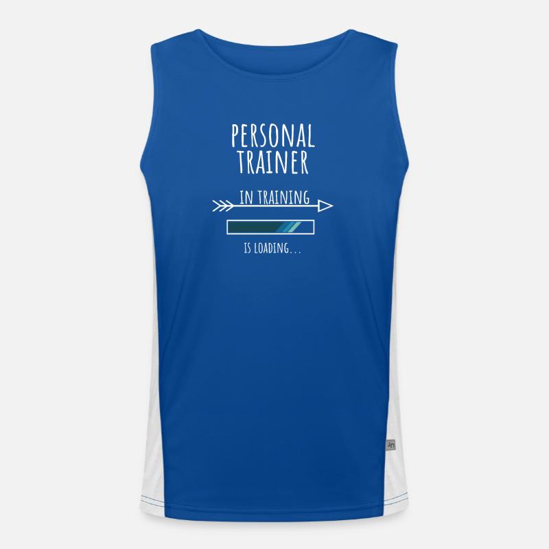 Personal Trainer Gift Profession Training Men's Functional Contrast Tank Top 