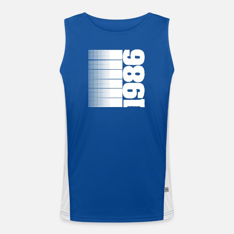 1986 Men's Functional Contrast Tank Top 
