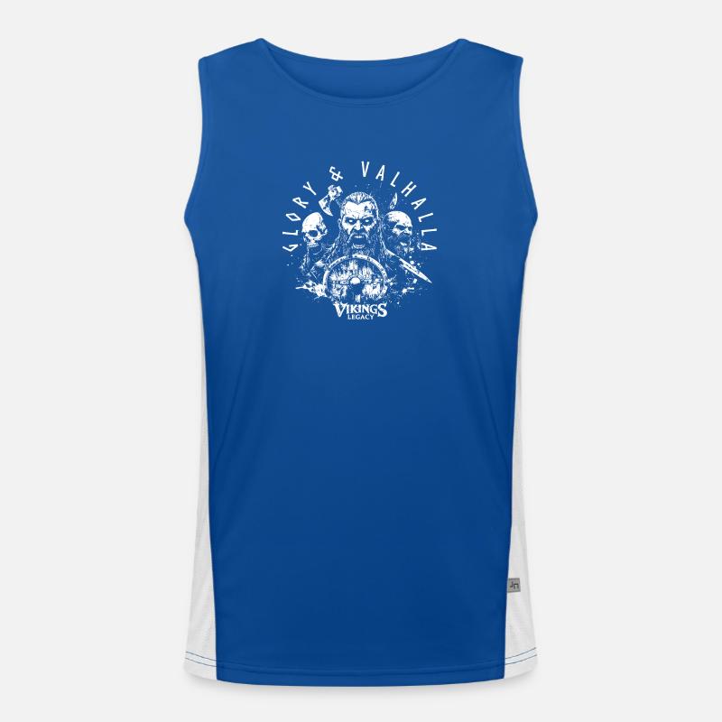 Glory & Valhalla Funktionelles Kontrast-Tank Top für Männer 