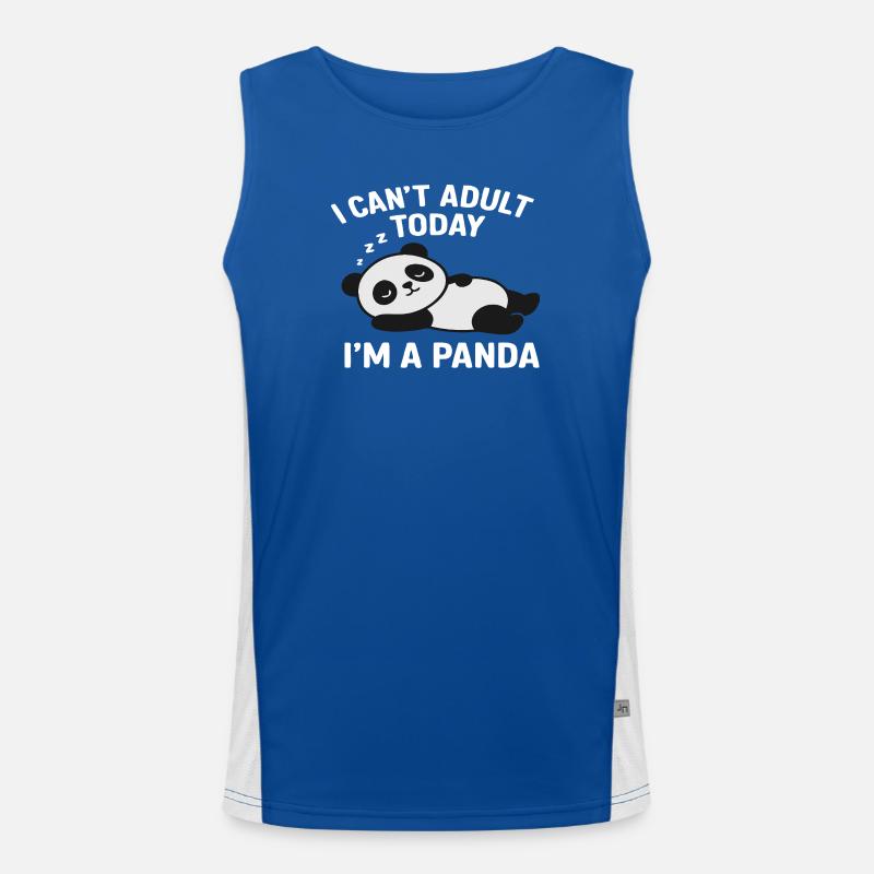 Panda Men's Functional Contrast Tank Top 
