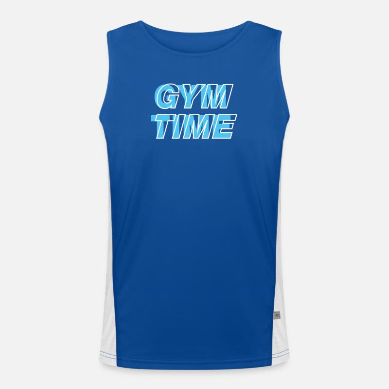 Gym Time Men's Functional Contrast Tank Top 