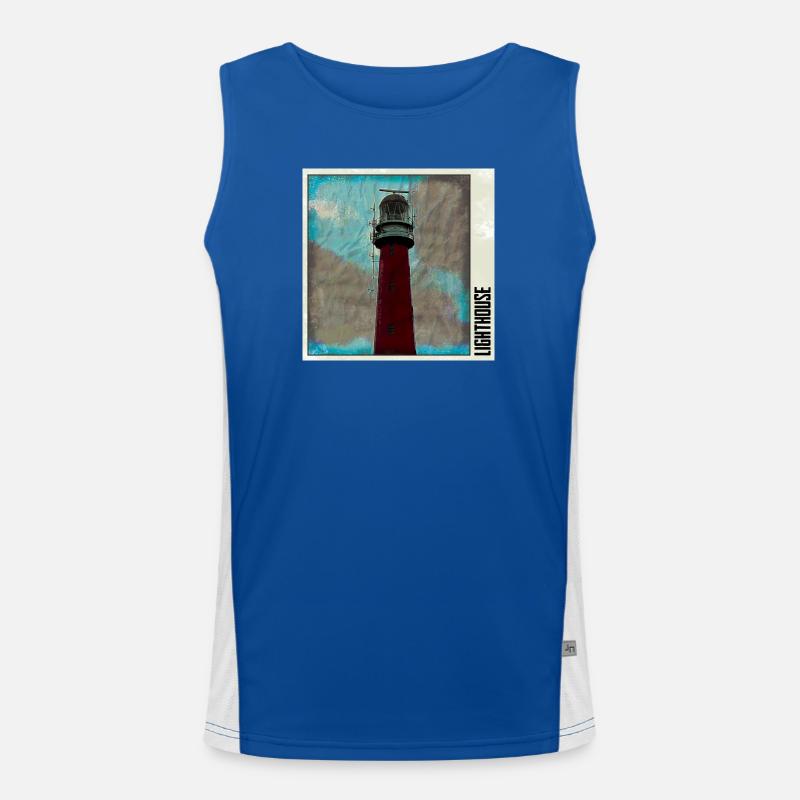 Phare dans la tempête Débardeur respirant contrasté Homme 