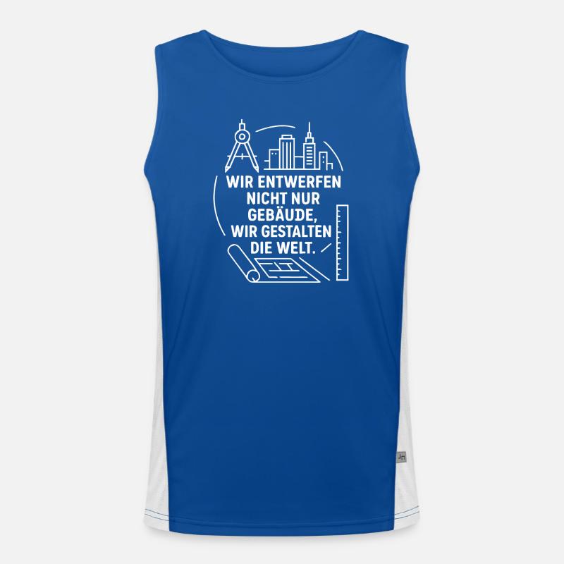 Architecture and design Men's Functional Contrast Tank Top 