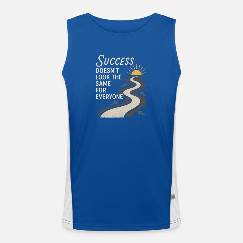 Staff for Alternative Education Teacher Second Men's Functional Contrast Tank Top 