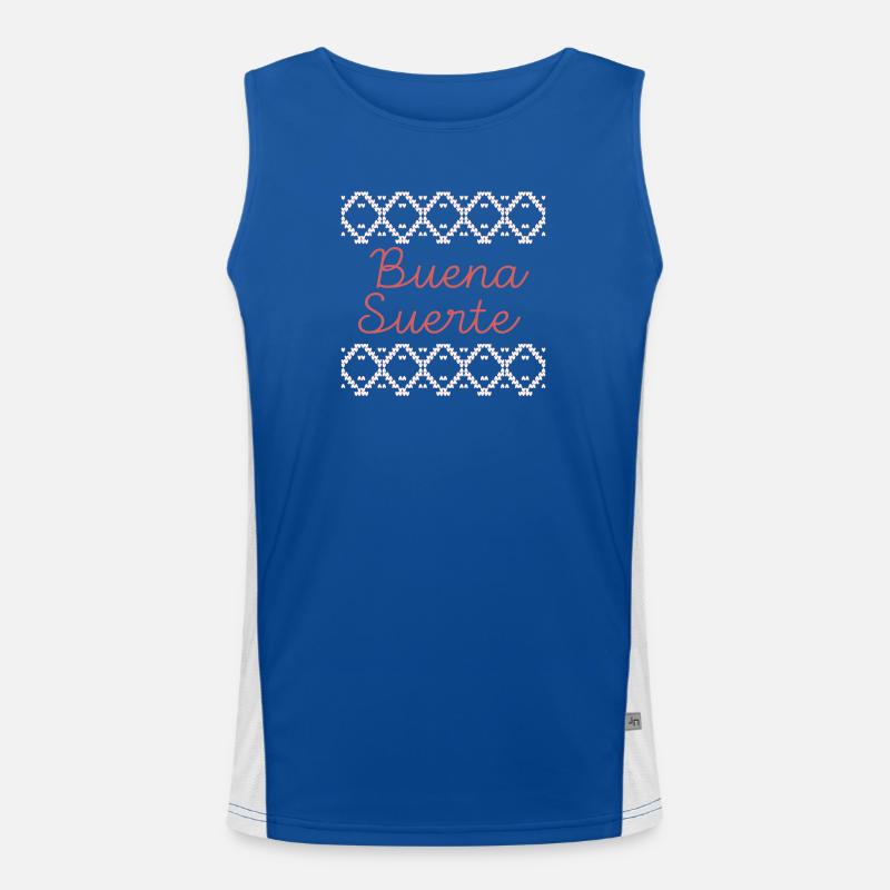 good luck Men's Functional Contrast Tank Top 