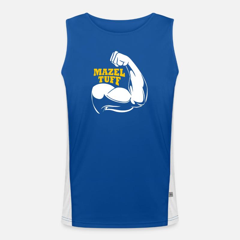 Hanoukka Hanoukka Hanoukka Débardeur respirant contrasté Homme 