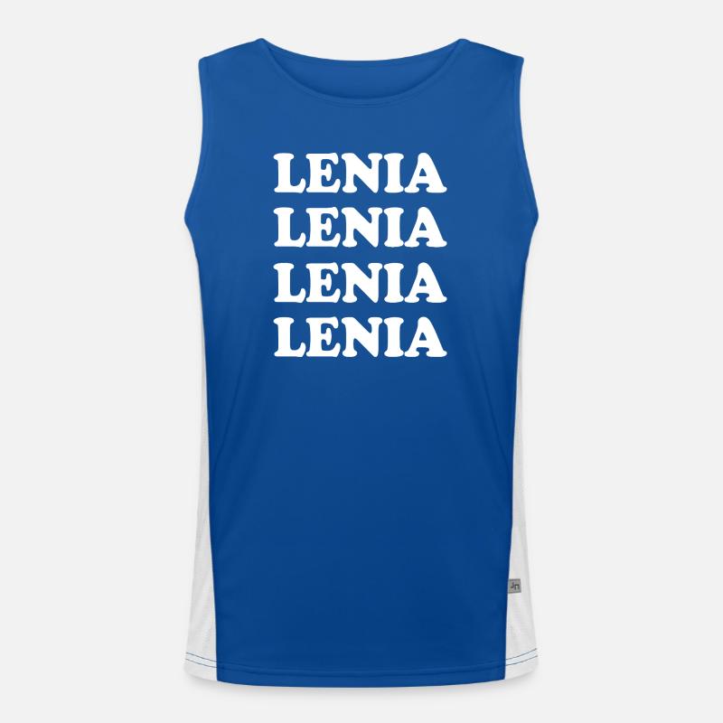 Lenia comme nom Débardeur respirant contrasté Homme 