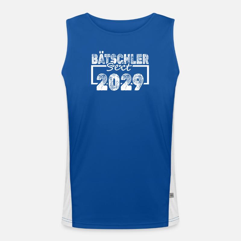 Single 2029 Funktionelles Kontrast-Tank Top für Männer 