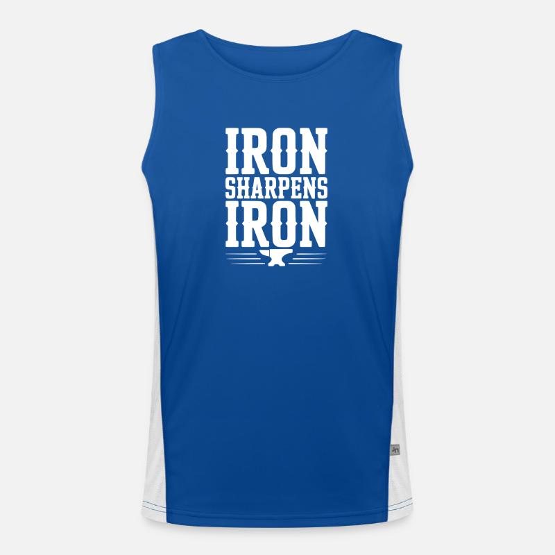 Iron Sharpens Iron Men's Functional Contrast Tank Top 