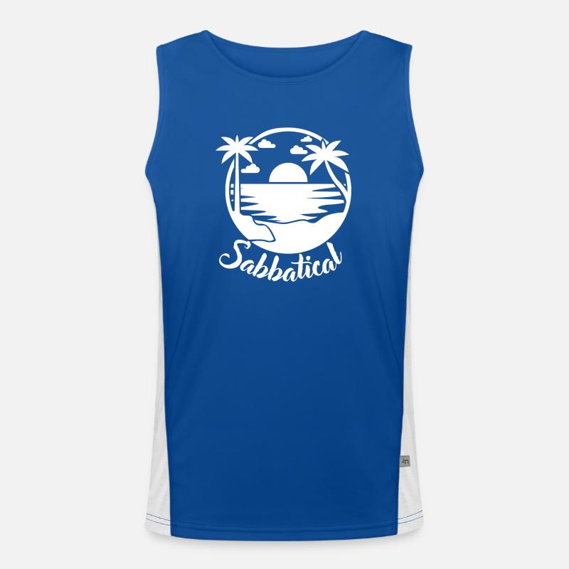 Sabbatical Men's Functional Contrast Tank Top 