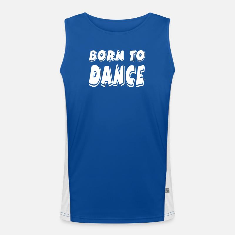 Danser Débardeur respirant contrasté Homme 