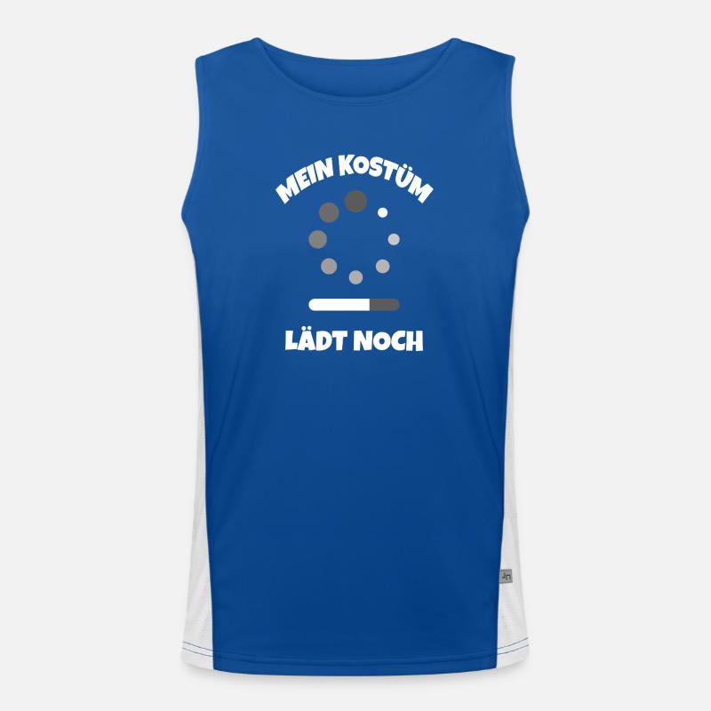 Mein Kostüm lädt noch Funktionelles Kontrast-Tank Top für Männer 