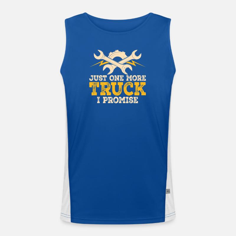 Mechanic Mechatronics Technician Screwdriver Gift Men's Functional Contrast Tank Top 