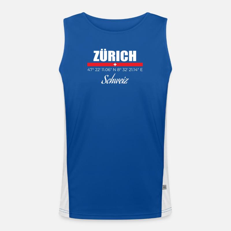 Zurich Débardeur respirant contrasté Homme 