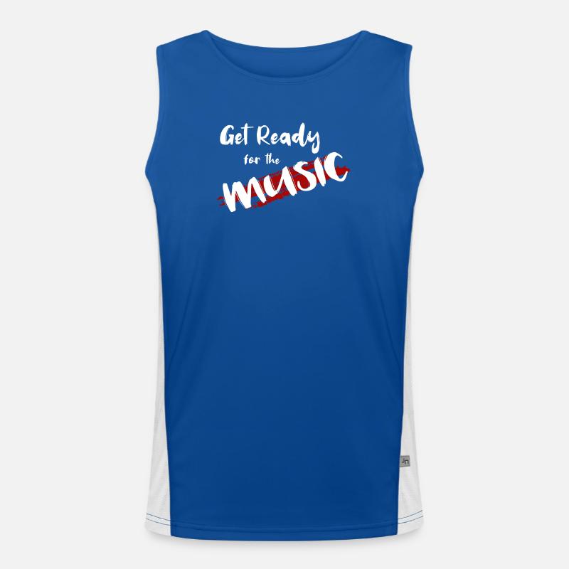 Get Ready Men's Functional Contrast Tank Top 