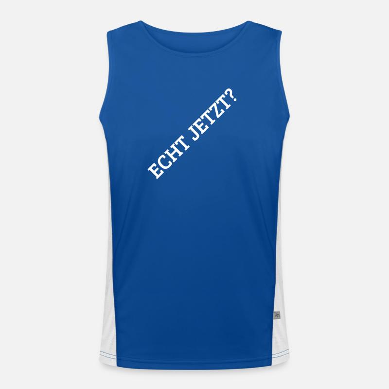 really? Men's Functional Contrast Tank Top 