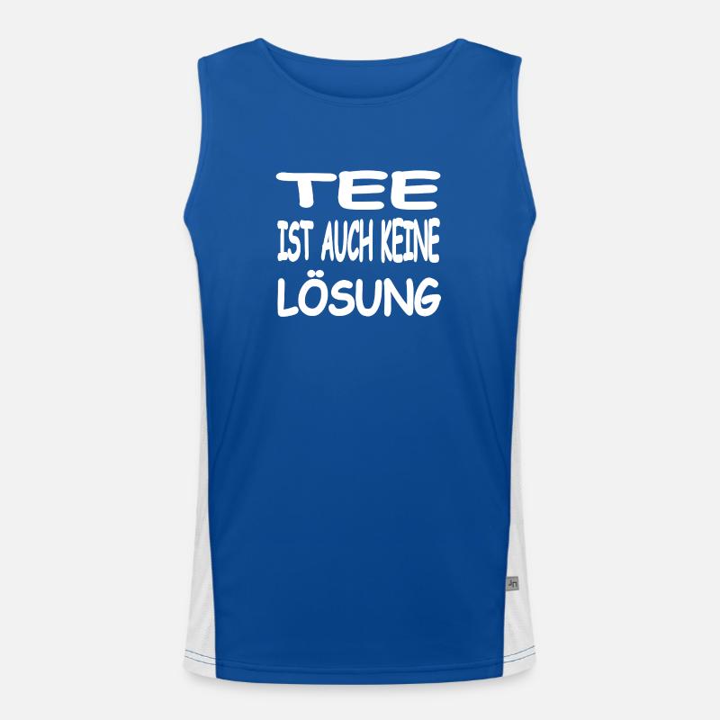 Tea Men's Functional Contrast Tank Top 