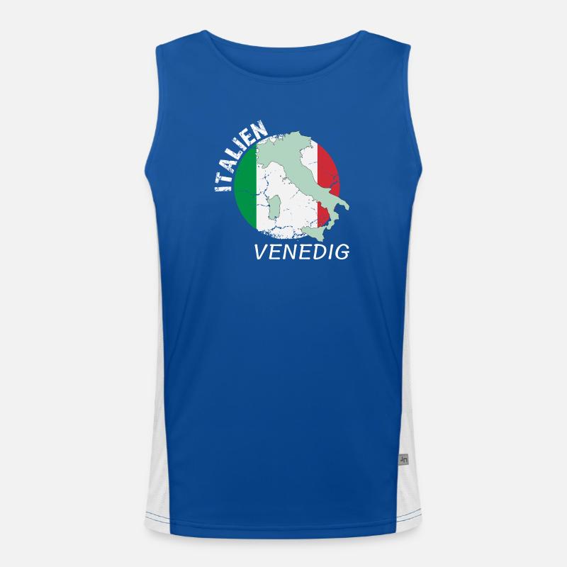 Venice Men's Functional Contrast Tank Top 