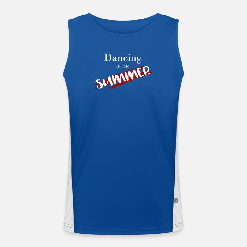 Dancing Funktionelles Kontrast-Tank Top für Männer 
