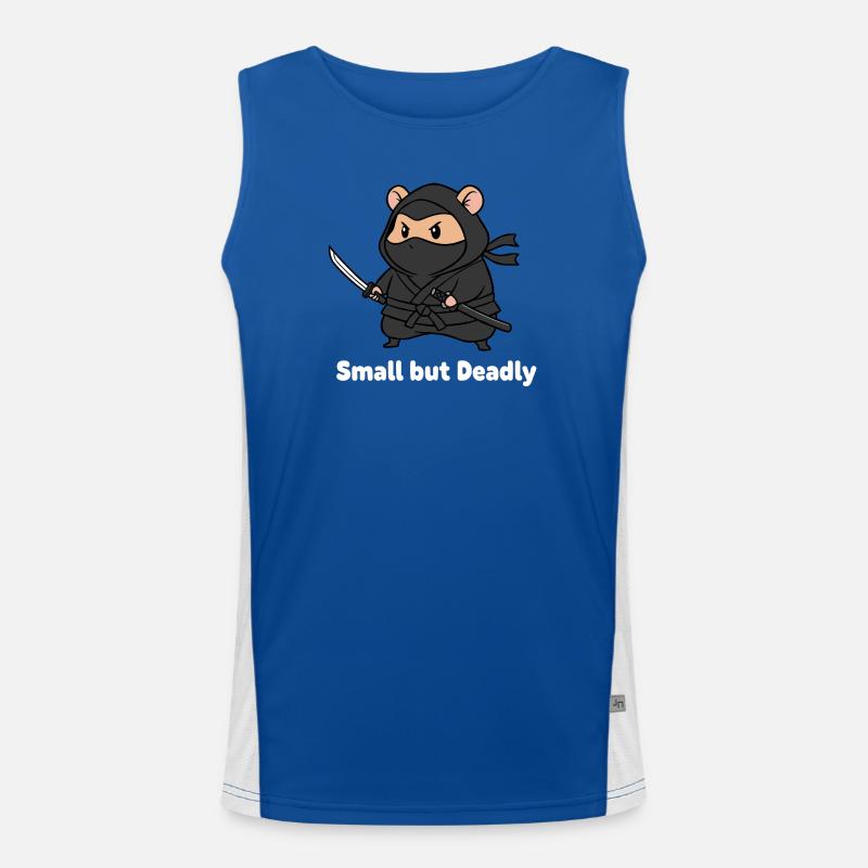 Petit ninja avec épée Débardeur respirant contrasté Homme 