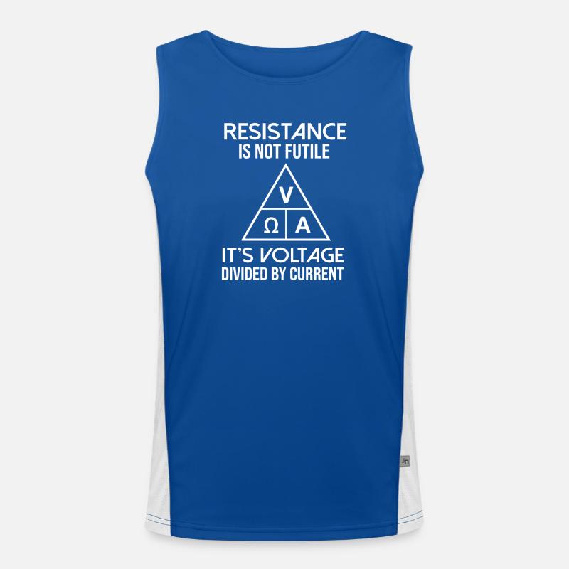 Physik Phyiker Physikstudent Physiklehrer Funktionelles Kontrast-Tank Top für Männer 