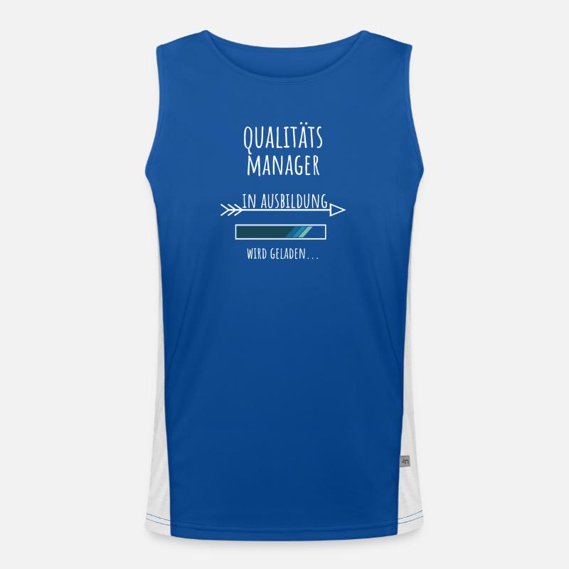 Quality Management Studies Profession Quality Manager Men's Functional Contrast Tank Top 