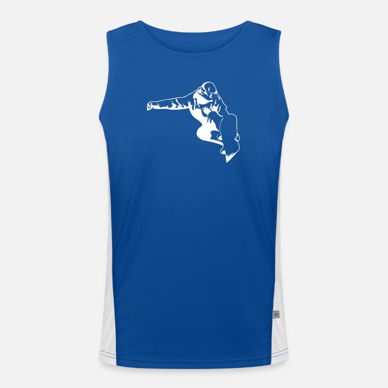 snowboard Men's Functional Contrast Tank Top 