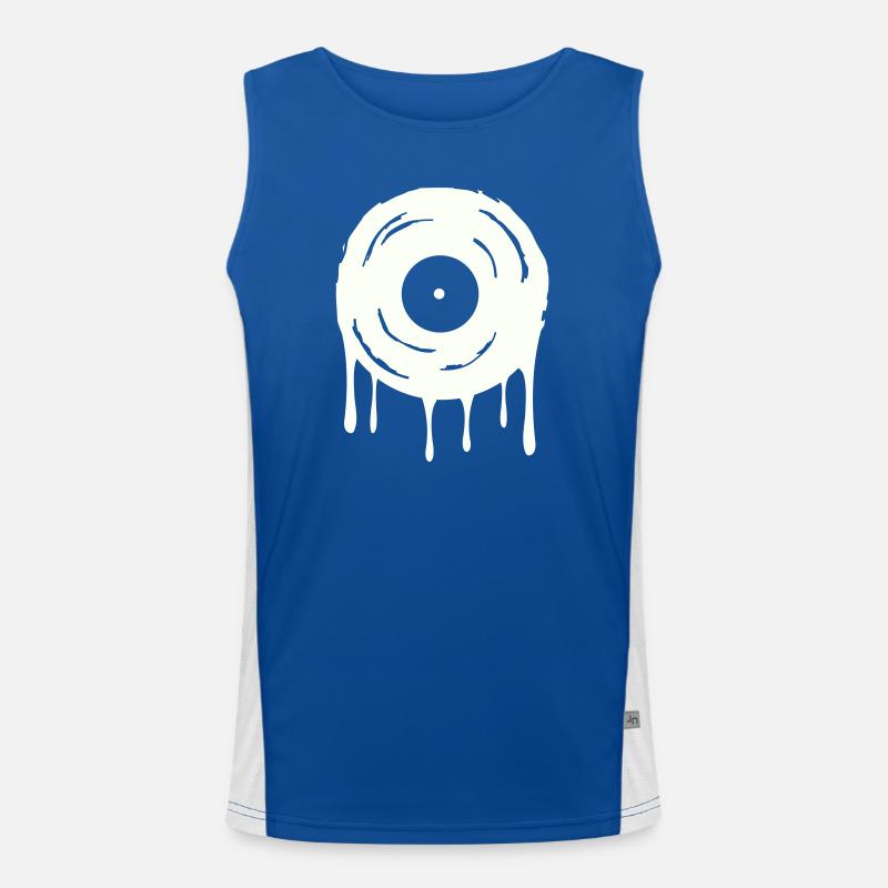 Record Men's Functional Contrast Tank Top 