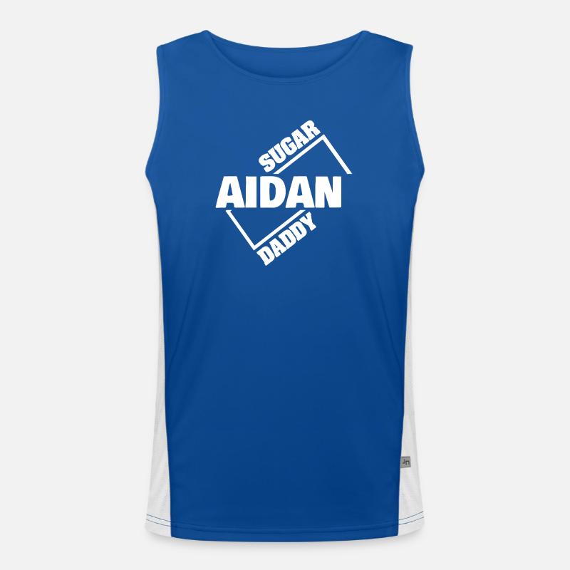 Aidan Funktionelles Kontrast-Tank Top für Männer 