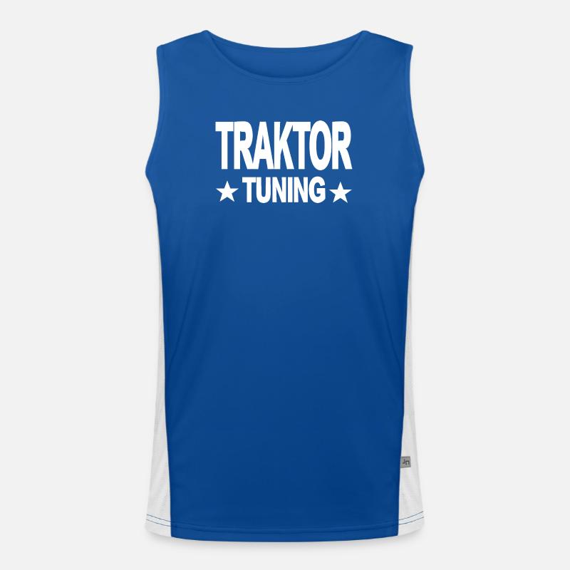 Traktor Funktionelles Kontrast-Tank Top für Männer 