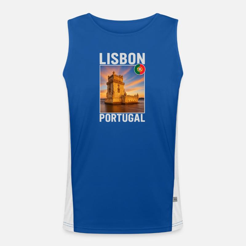 Lisbonne Débardeur respirant contrasté Homme 
