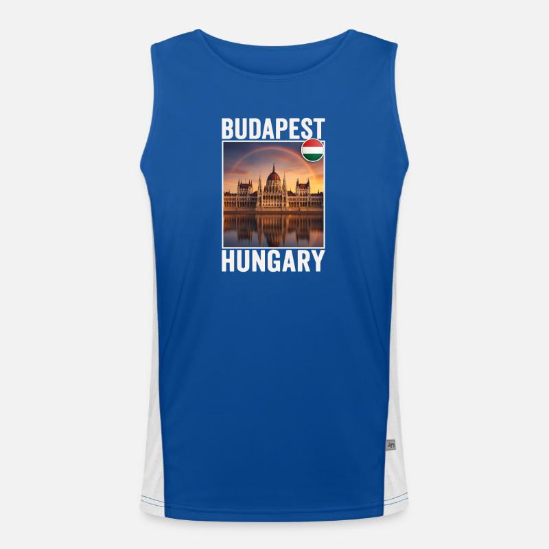 Budapest Débardeur respirant contrasté Homme 