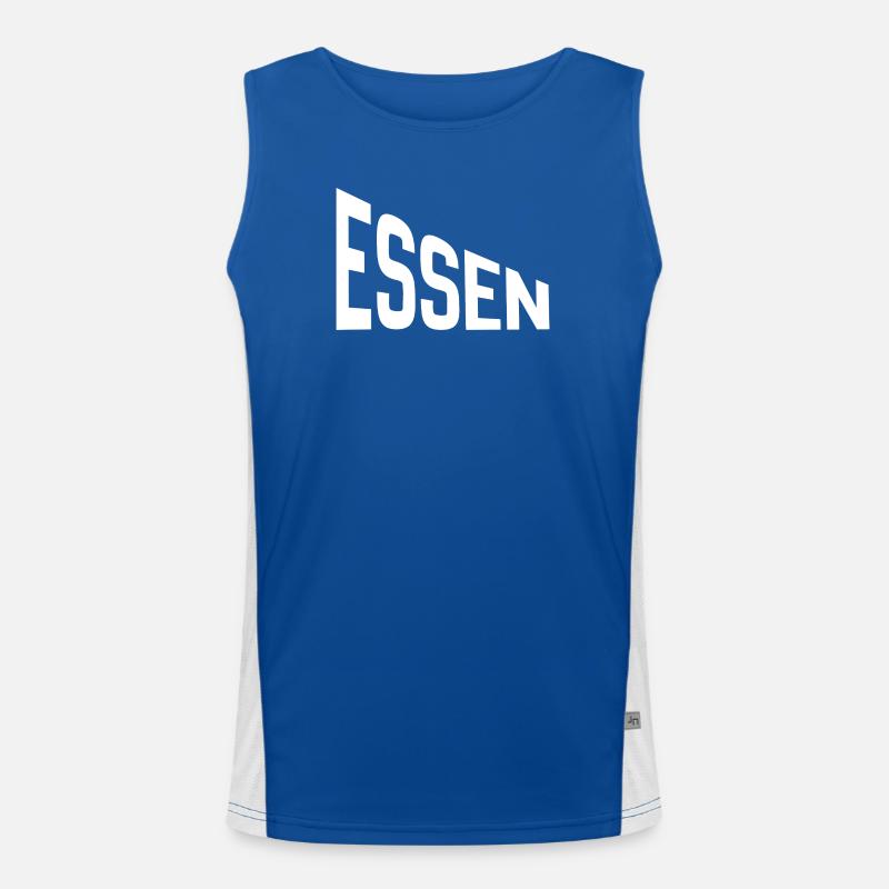 Eat Men's Functional Contrast Tank Top 
