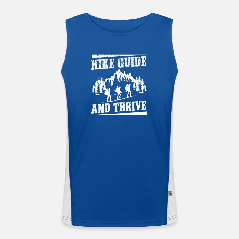 boys scout Scouting Hike Guide & Thrive Scout Funktionelles Kontrast-Tank Top für Männer 