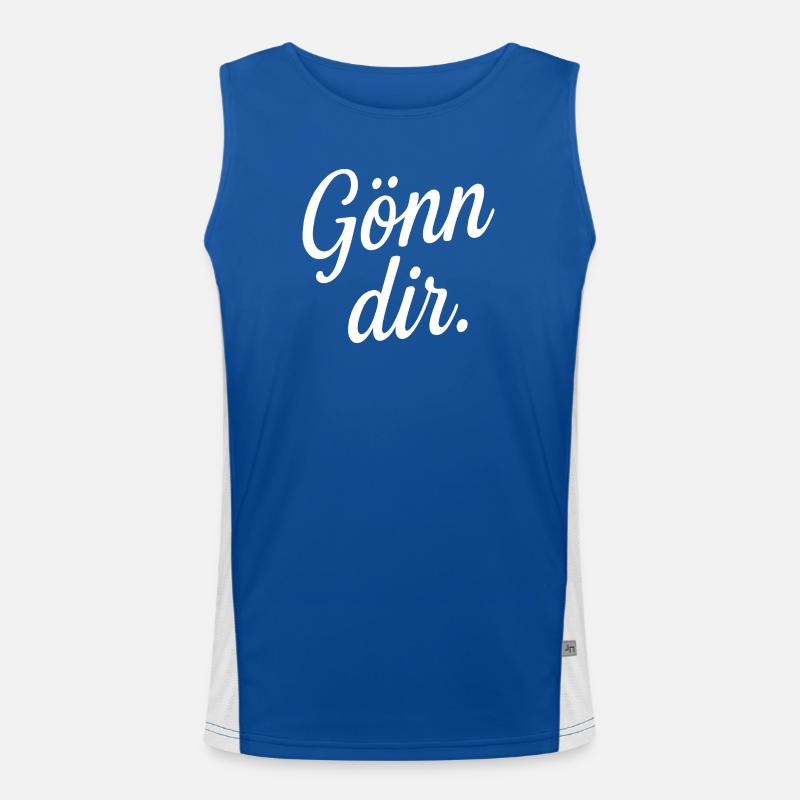 Gönn dir  Funktionelles Kontrast-Tank Top für Männer 