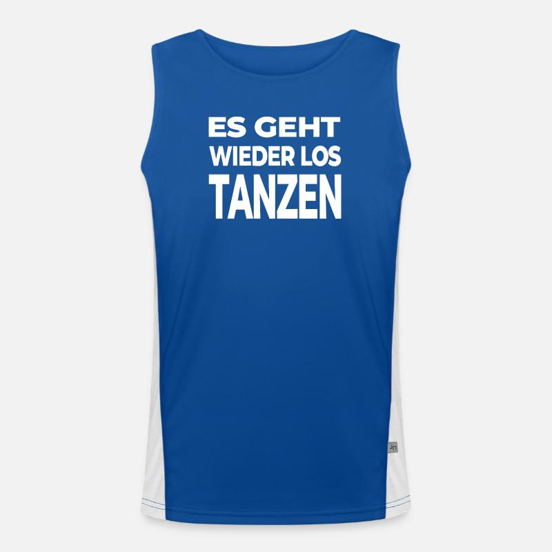 Dance Men's Functional Contrast Tank Top 