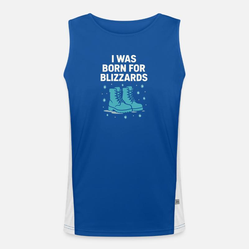 Kaltes Staatsleben Geschenk Eiskalte Funktionelles Kontrast-Tank Top für Männer 