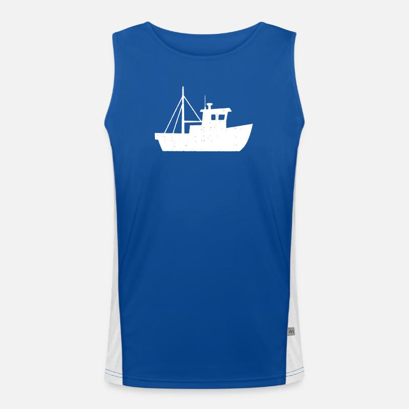 Petit cutter de pêche Kid Vector Débardeur respirant contrasté Homme 