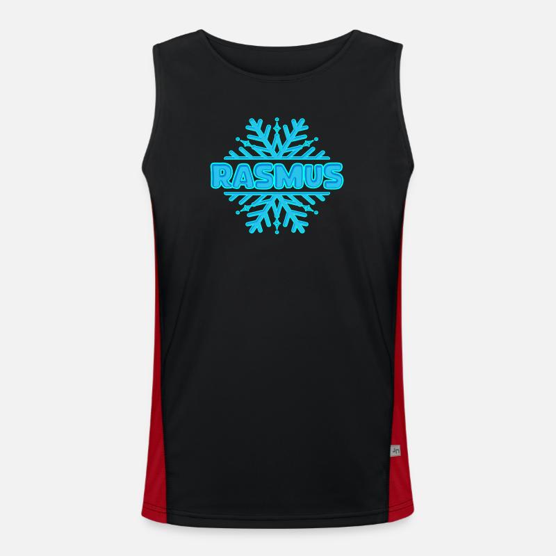 Rasmus Rasmus Funktionelles Kontrast-Tank Top für Männer 