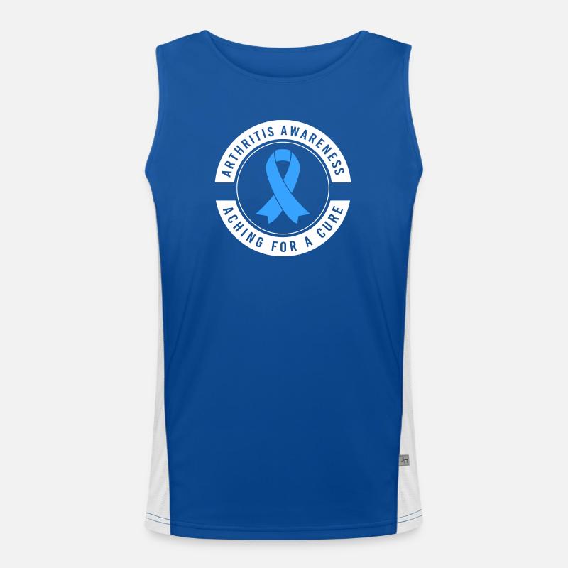 Arthritis Rheumatism Men's Functional Contrast Tank Top 