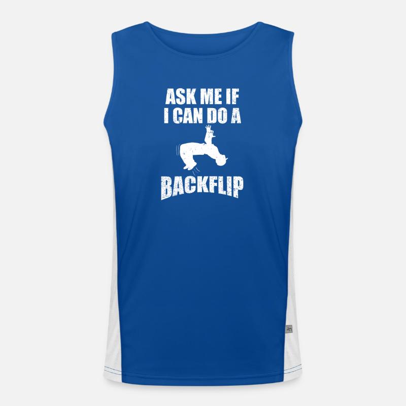Backflip Dare Tee Men's Functional Contrast Tank Top 