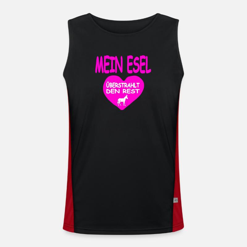 donkey Men's Functional Contrast Tank Top 