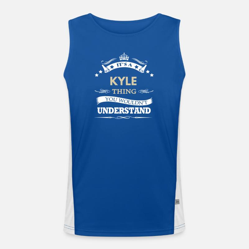 C’est une citation de Kyle Thing – Family Name Pride Débardeur respirant contrasté Homme 