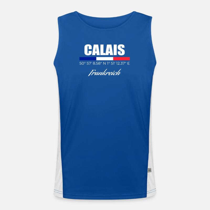 Calais Men's Functional Contrast Tank Top 