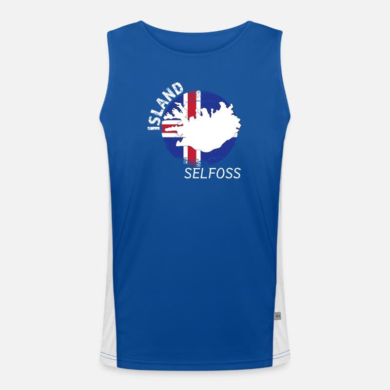 selfoss Men's Functional Contrast Tank Top 
