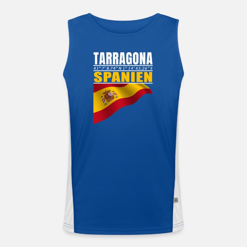 Tarragona Men's Functional Contrast Tank Top 