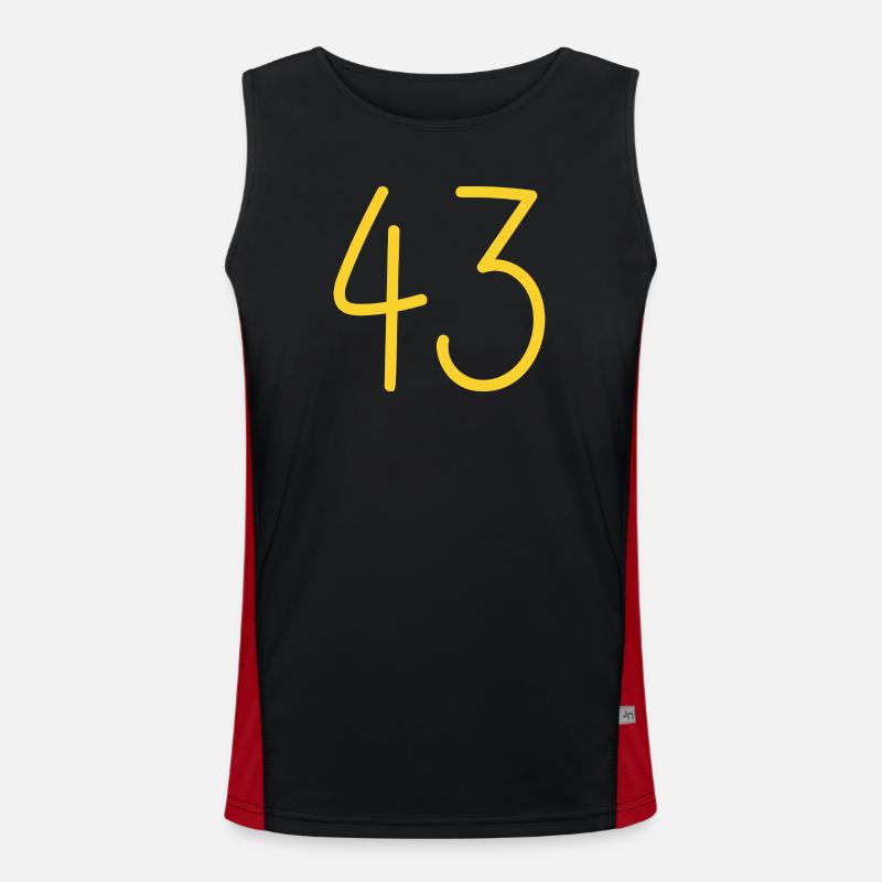 43 Men's Functional Contrast Tank Top 