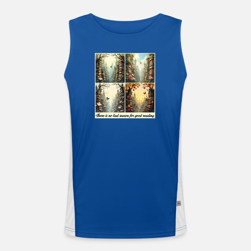 Arc de lecture saisonnier Débardeur respirant contrasté Homme 