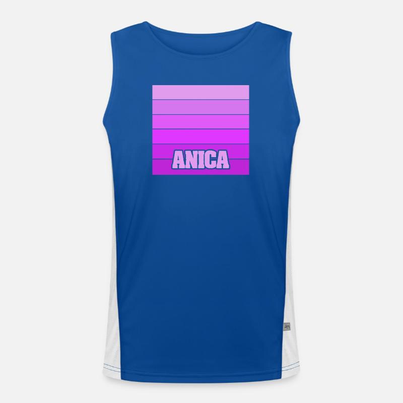 Gift for Design Men's Functional Contrast Tank Top 